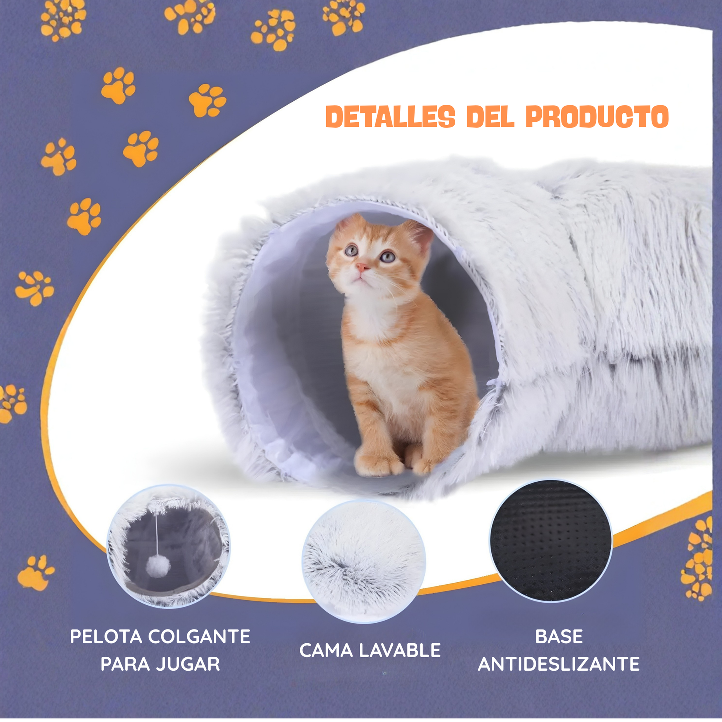 Cama 2 en 1 para gatos